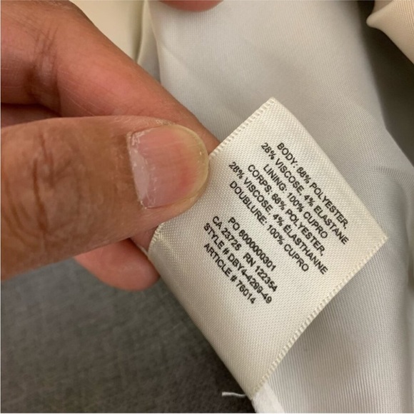 Aritzia Wilfred Margaux Academia Plaid Check Double Breasted Blazer Size 2 - Picture 2 of 10